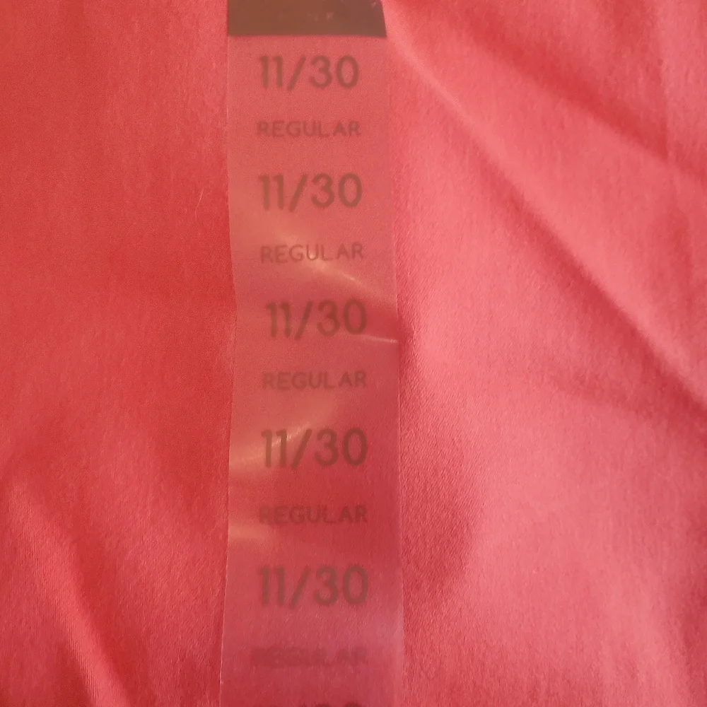 NWT celebrity Pink mid rise orange skinny pants size 11 - Picture 5 of 11